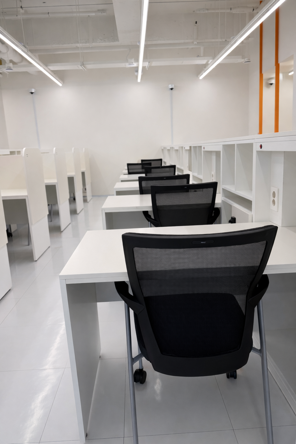 7층 독서실 내부